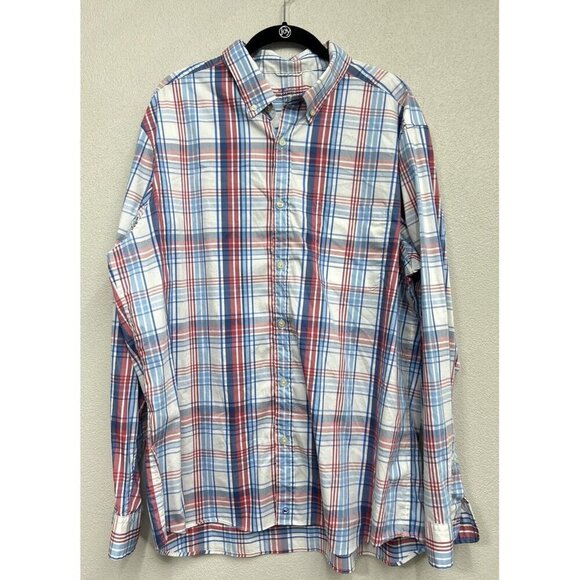 Vineyard Vines OTG Button Down Shirt Mens Size XL Plaid On The Go  *EUC - Picture 1 of 7